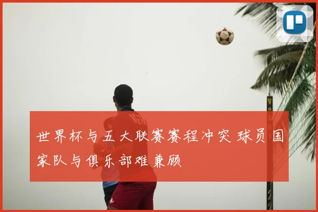 世界杯与五大联赛赛程冲突 球员国家队与俱乐部难兼顾