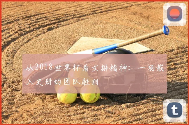 从2018世界杯看女排精神:一场载入史册的团队胜利