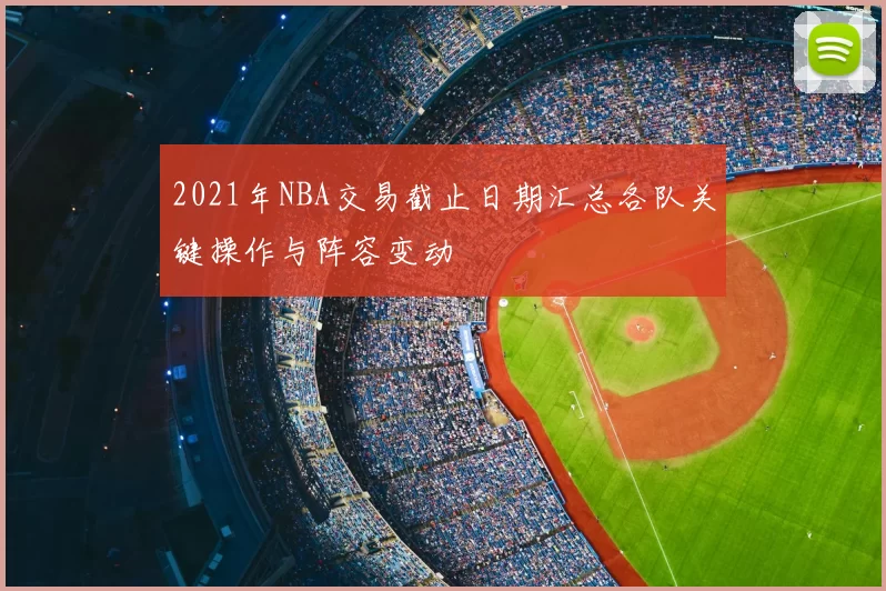 2021年NBA交易截止日期汇总各队关键操作与阵容变动